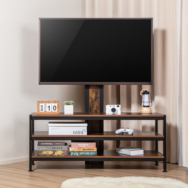 Supporto TV con tavolino TV Stockholm 120x40x108 cm [pro.tec]