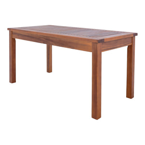 Set di mobili da giardino Brissogne 4 pz. Legno di acacia certificato FSC® [en.casa]