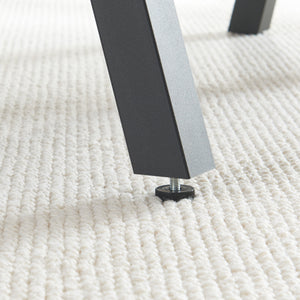 Struttura del tavolo set da 2 Mariager 42x40cm Nero [en.casa]