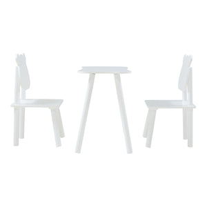 Set da bambini Panjang con design orsetto bianco [en.casa]