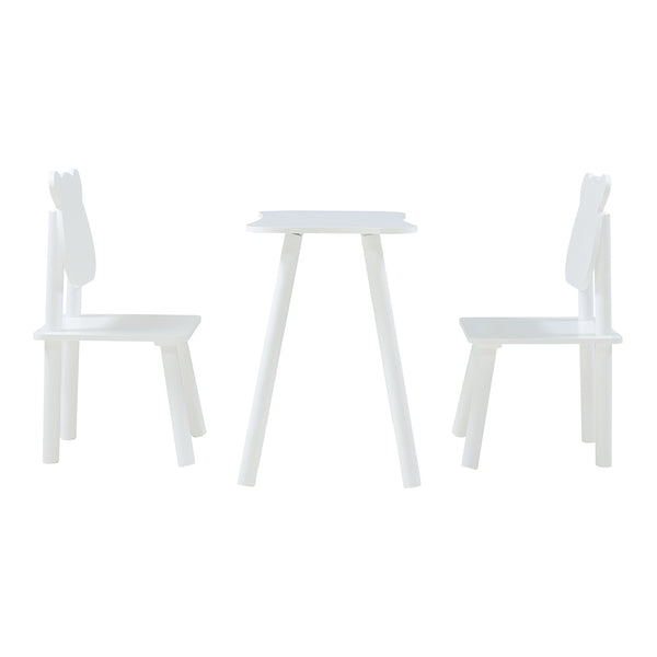 Set da bambini Panjang con design orsetto bianco [en.casa]