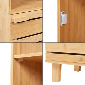 Pensile Epind 180x33x30 cm Bambù [en.casa]