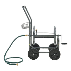 Carrello Avvolgitubo Gelibolu in Acciaio 84 x 48 x 93 cm pro.tec