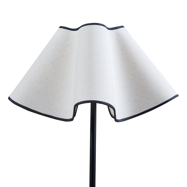 Lampada da terra Ashton 153cm Nero/Bianco [lux.pro]