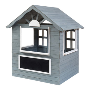 Casetta Giocattolo Vesa da Giardino in Legno di Abete 138x120x102 cm casa.pro