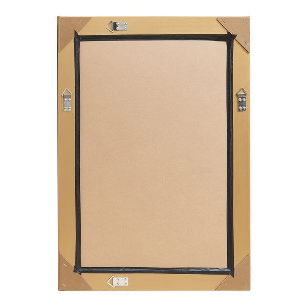 Specchio da Parete Punkalaidun con Cornice Dorata Stile Barocco 80x60 cm Verticale e Orizzontale [en.casa] 