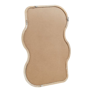 Specchio da parete Bellerirnu 90x60 cm effetto quercia Sonoma [en.casa]