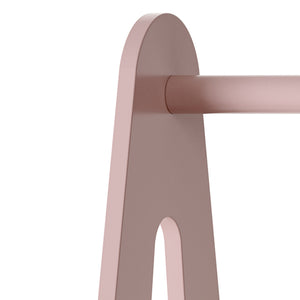 Guardaroba per bambini Vestnes 114x77x30 cm Cotton Candy/Bianco [en.casa]