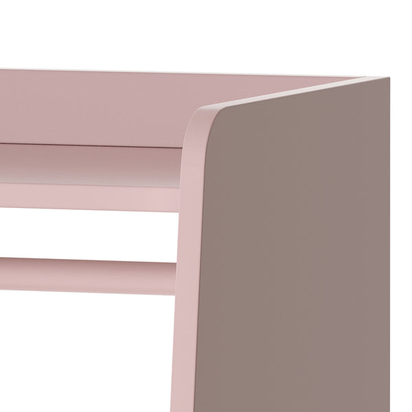 Guardaroba per bambini Vestnes 90x80x38 cm Cotton Candy/Bianco [en.casa]