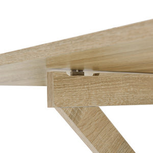 Scrivania 100x60x58 cm Pieghevole en.casa