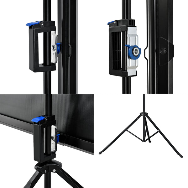 Schermo per proiettore con treppiede 113 pollici [in.tec]