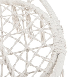 Sedia sospesa Tampico Max. 100 kg per interno ed esterno Crema casa.pro