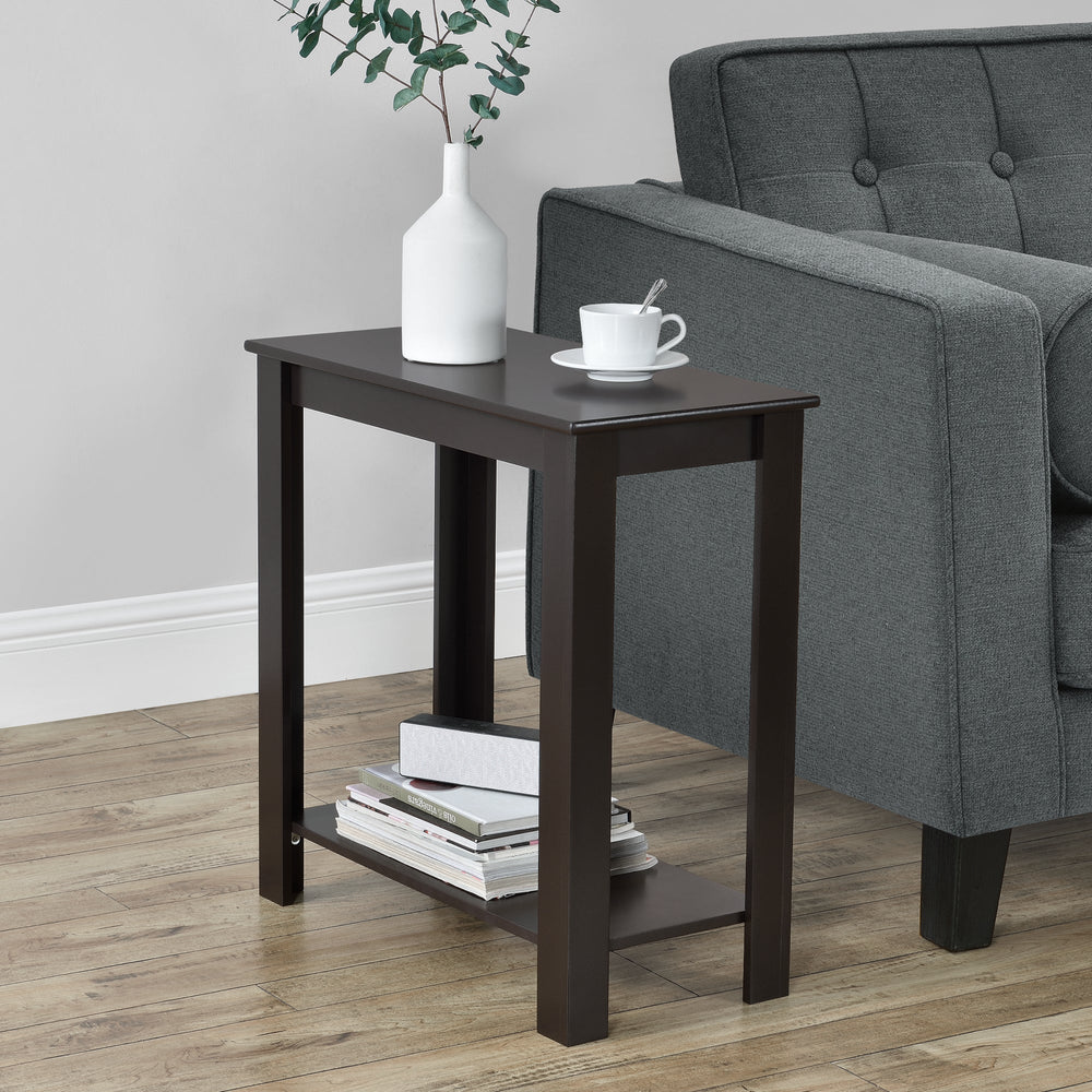 Beistelltisch Chur 60 x 30 x 61,3 cm braun en.casa - premiumXL