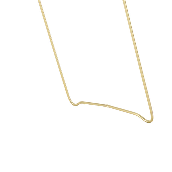 Scaffale di Design con 3 Cestini Rimovibili - Mobiletto in Metallo a Forma di Scala con 3 Contenitori - Portariviste, Portafrutta, Portaoggetti - Colore Ottone