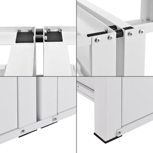 Struttura doppia Heyen con 2 cassetti bianco [en.casa]