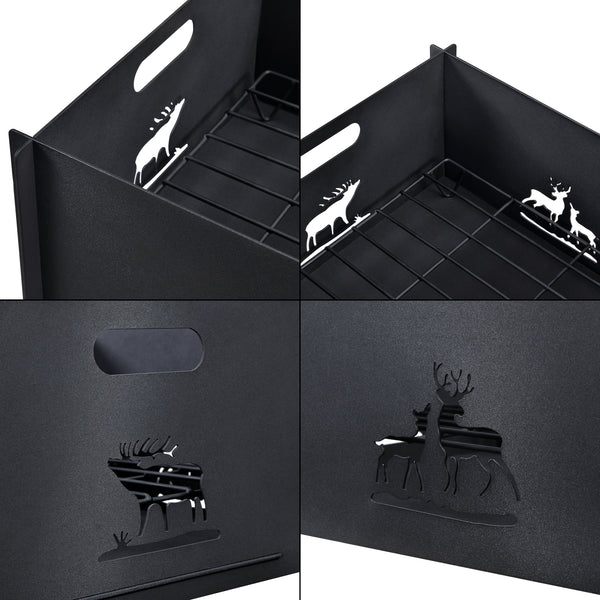 Focolare Etnedal Ciotola per fuoco 25 x 40 x 40 cm [casa.pro]