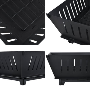 Focolare Fedje Ciotola per fuoco 25 x 55 x 55 cm [casa.pro]