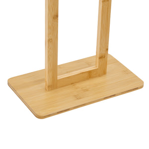 Porta asciugamani da terra Træna in bambù [en.casa]