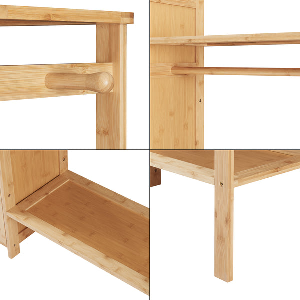 Appendiabiti Oldsum in bambù [en.casa]