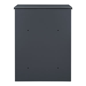Cassetta postale Søllerød 58x44x35cm Antracite [en.casa]