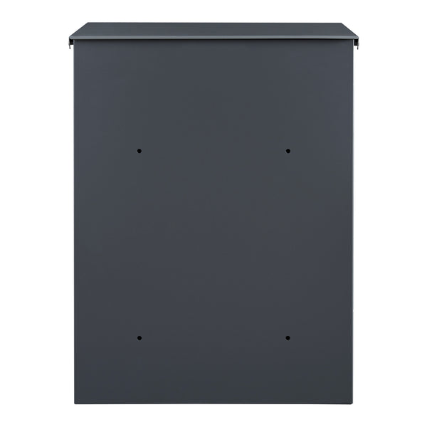 Cassetta postale Søllerød 58x44x35cm Antracite [en.casa]
