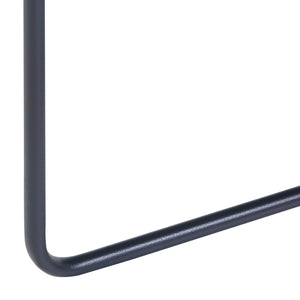 Portavasi Ostre Portafiori a 3 Livelli con Sottovasi Rotondi - Metallo Nero [en.casa] 