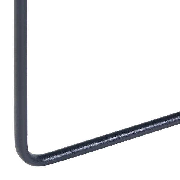 Portavasi Ostre Portafiori a 3 Livelli con Sottovasi Rotondi - Metallo Nero [en.casa] 