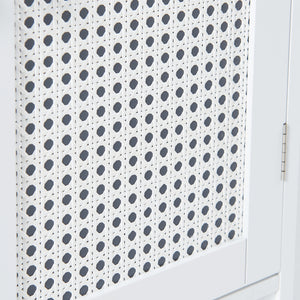 Specchio da parete Karlsøy 50x60x15cm Bianco [en.casa]