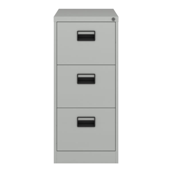 Cassettiera Rääkkylä 103x45x62cm Acciaio [en.casa]