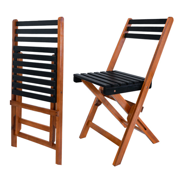 Set di mobili da giardino Altamura 5 pz. Legno di acacia certificato FSC® [en.casa]