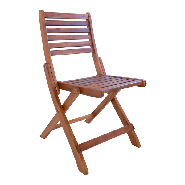 Set di mobili da giardino Ancarano 5 pz. Legno di acacia certificato FSC® [en.casa]