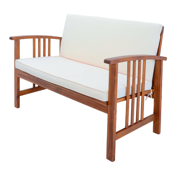 Set di mobili da giardino Brissogne 4 pz. Legno di acacia certificato FSC® [en.casa]