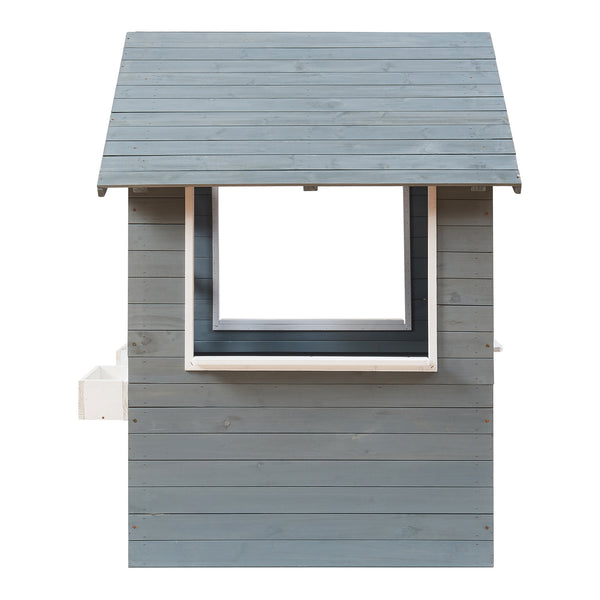 Casetta Giocattolo Vesa da Giardino in Legno di Abete 138x120x102 cm casa.pro