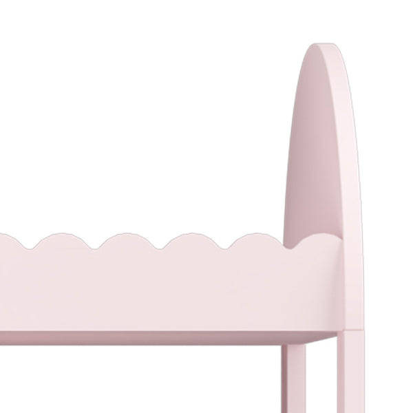 Guardaroba per bambini Vestnes con specchio 100x94x38 cm Cotton Candy [en.casa]