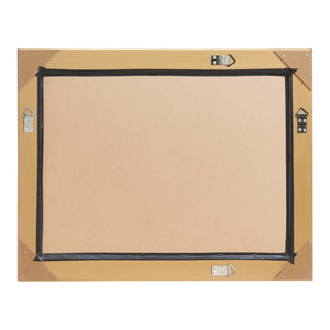 Specchio da Parete Punkalaidun con Cornice Dorata Stile Barocco 80x60 cm Verticale e Orizzontale [en.casa] 