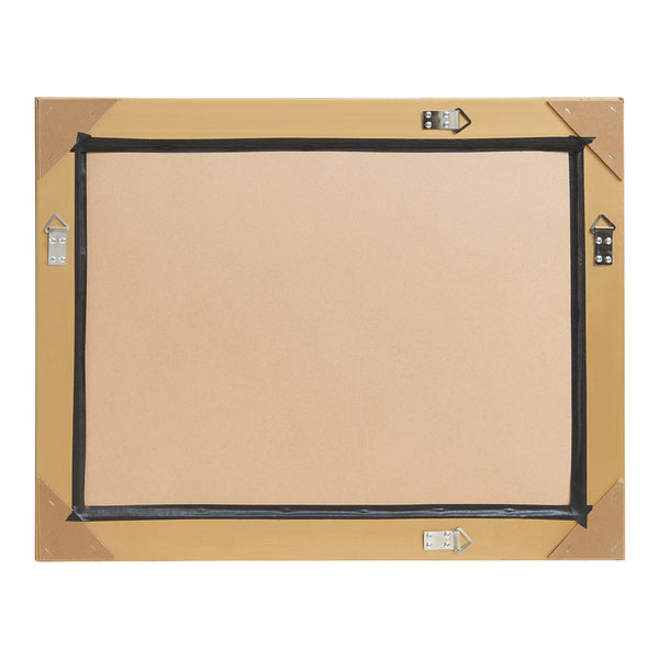 Specchio da Parete Punkalaidun con Cornice Dorata Stile Barocco 80x60 cm Verticale e Orizzontale [en.casa] 