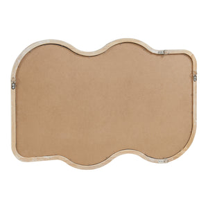 Specchio da parete Bellerirnu 90x60 cm effetto quercia Sonoma [en.casa]