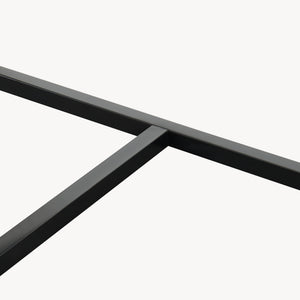 Appendiabiti Norjad 160x80x41 cm Metallo Nero [en.casa]