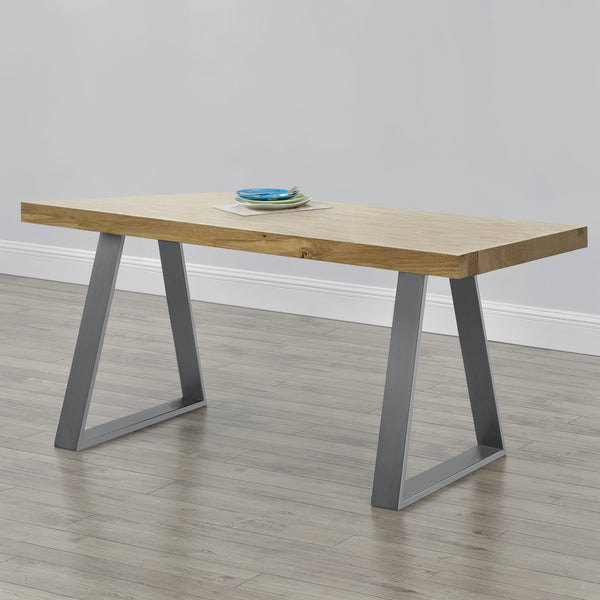 Set di 2 Gambe in Acciaio per Mobili Fai da Te - Altezza 40 cm / 72 cm - 2 Paia di Gamba di Forme Varie incl. Feltrini - Vari Colori [en.casa]