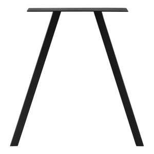 Set di 2 Gambe in Acciaio per Mobili Fai da Te - Altezza 40 cm / 72 cm - 2 Paia di Gamba di Forme Varie incl. Feltrini - Vari Colori [en.casa]
