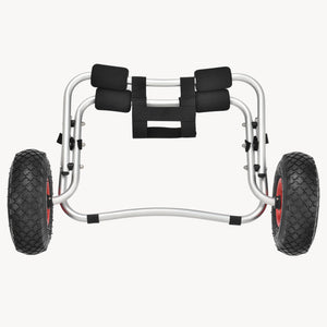 Carrello Pieghevole in Alluminio per Trasporto Kayak Canoa in.tec