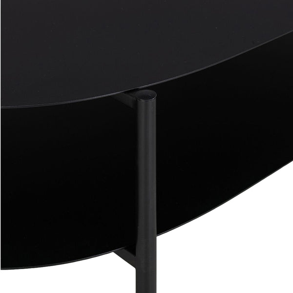 Tavolino da salotto Enebakk 112x62x40,5cm Nero, opaco [en.casa]