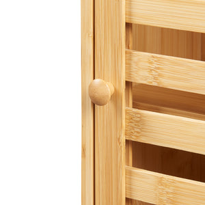 Mobile bagno Järfälla 55x37x16 cm bambù [en.casa]