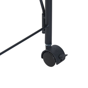 Carrello da servizio Austrheim 73x50x33cm Nero [en.casa]