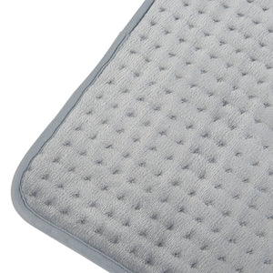 Cuscino riscaldante elettrico Borrello 100W 65x45cm Grigio [en.casa]