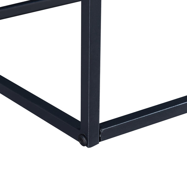 Scaffale da Terra Råde 180 x 100 x 35 cm - Nero [en.casa]