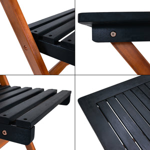 Set di mobili da giardino Altamura 5 pz. Legno di acacia certificato FSC® [en.casa]