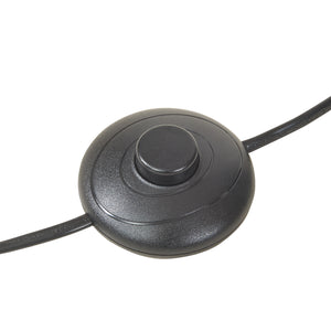 Lampada da terra Barnard Metallo 159 cm Nero [lux.pro]