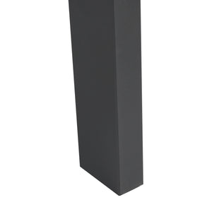 Struttura del tavolo set da 2 Kraftisried 72x70cm Nero [en.casa]