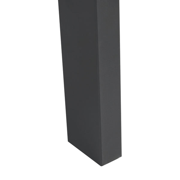 Struttura del tavolo set da 2 Kraftisried 72x70cm Nero [en.casa]